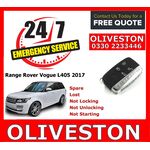 Range Rover Vogue L405 2017 Key Fob Replacement Spare Lost Not Locking Not Unlocking