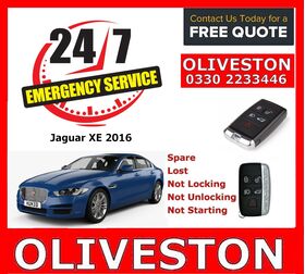 JAGUAR-XE-2016- Replacement Spare Lost Not Locking Not Unlocking