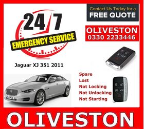 JAGUAR XJ351 2011 Replacement, Spare, Lost Car key, not locking and unlocking