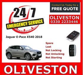 JAGUAR-E-PACE X540 2018 Replacement, Spare, Lost Car key, not locking and unlocking