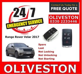 Range Rover Velar 2017 Key Fob Replacement Spare Lost