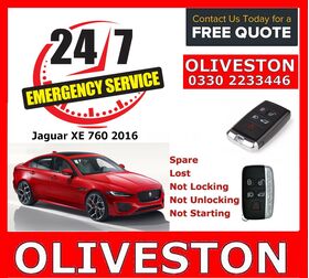 JAGUAR-XE-760 2016 Replacement, Spare, Lost Car key, not locking and unlocking, 2 image