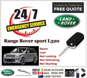 USA UK AUSTRALIA Range Rover Land Rover Jaguar Spare Lost Key Replacement Repair, 40 image