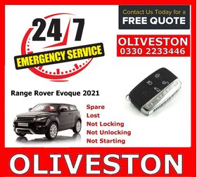 Evoque L551 2021 Key Fob Replacement Spare Lost Not Locking Not Unlocking, 2 image