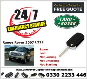 Range Rover Vogue L322 2005 Key Fob Replacement Spare Lost Not Locking Not Unlocking, 2 image