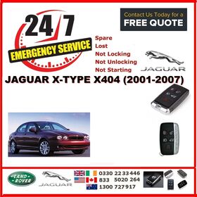 JAGUAR X- TYPE X400 (2001-2007)  Replacement, Spare, Lost Car key, not locking and unlocking [CLONE]
