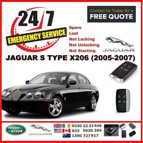 JAGUAR S TYPE X206 (2005-2007) Replacement, Spare, Lost Car key, not locking and unlocking