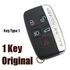 „Range Rover Vogue L405 2021“ rakto pakabuko pakeitimo atsarginė dalis pamesta, neužsirakina, neatrakina, Smart Keyless Entry Key Options: 1 Unit OEM  (2009 - 2020)